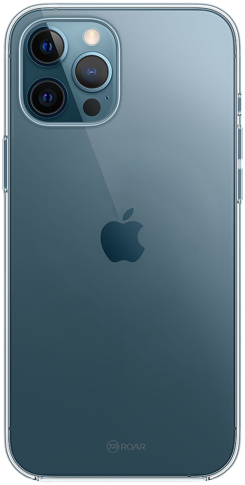 Apple iPhone 12 Pro Max szilikon tok gyári ROAR átlátszó