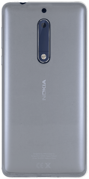 Nokia 5 Dual szilikon tok átlátszó