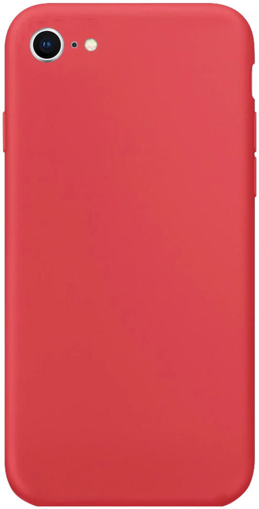 Apple iPhone 8 szilikon tok piros