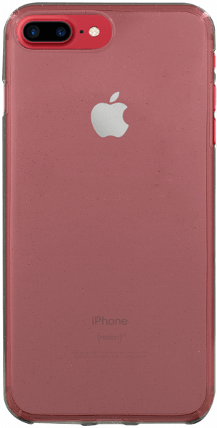 Apple iPhone 7 Plus szilikon tok csillogó füstszínű