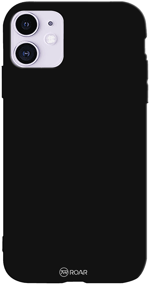 Apple iPhone 11 szilikon tok gyári ROAR fekete