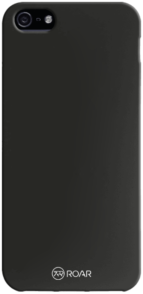 Apple iPhone 5S szilikon tok gyári ROAR fekete