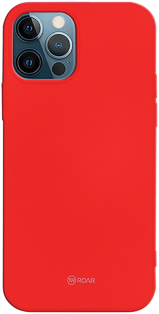 Apple iPhone 12 Pro szilikon tok gyári ROAR piros