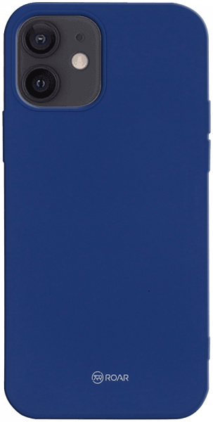 Apple iPhone 12 szilikon tok gyári ROAR sötétkék