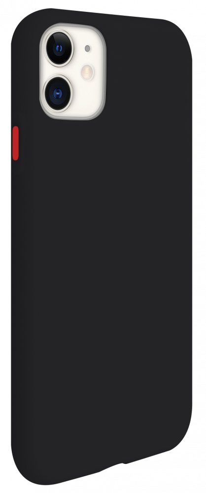 Apple iPhone 11 szilikon tok fekete