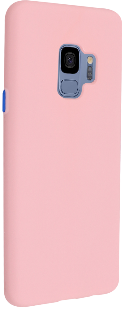 Samsung Galaxy S9 (G960) szilikon tok babarózsaszín