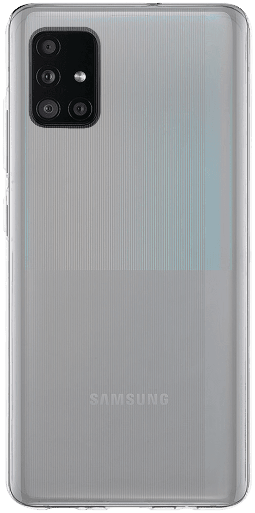 Samsung Galaxy A51 (SM-A515F) szilikon tok közepesen ütésálló átlátszó