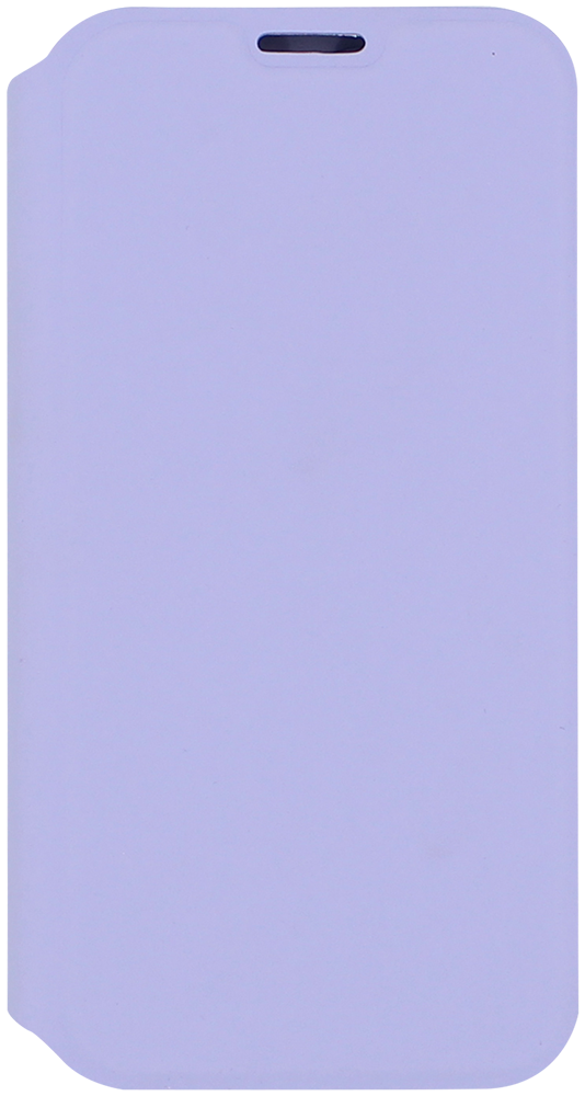 Apple iPhone 12 Pro Max oldalra nyíló flipes bőrtok bankkártya tartó halvány lila