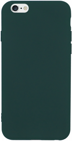 Apple iPhone 6 szilikon tok matt sötétzöld