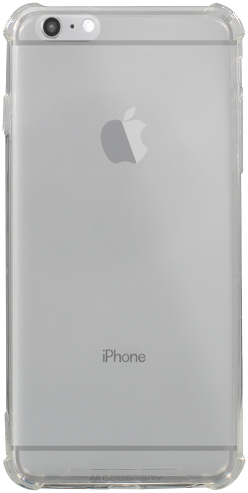 Apple iPhone 6S Plus kemény hátlap szilikon keret gyári MERCURYCASE légpárnás sarok átlátszó