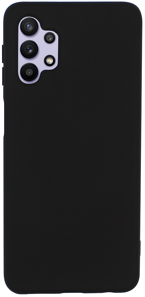 Samsung Galaxy A32 5G (SM-A326) szilikon tok matt fekete