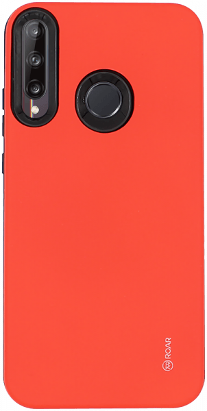 Huawei P40 Lite E ütésálló tok gyári ROAR RICO ARMOR piros