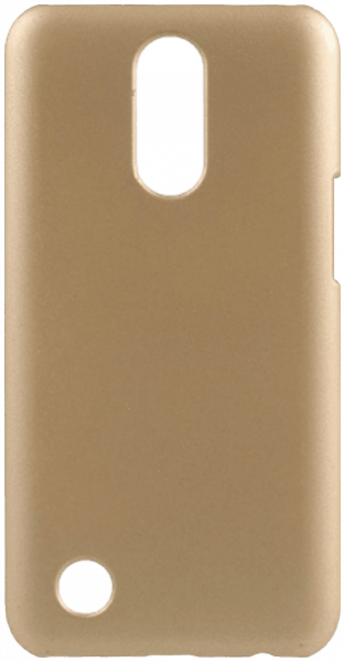 LG K10 2017 (M250N) kemény hátlap gumírozott arany