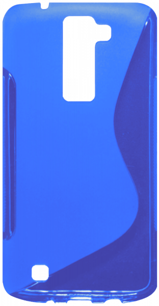 LG K8 (K350n) szilikon tok s-line kék