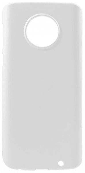 Motorola Moto G6 Plus kemény hátlap gumírozott fehér