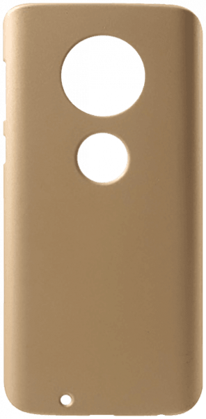 Motorola Moto G6 kemény hátlap gumírozott arany