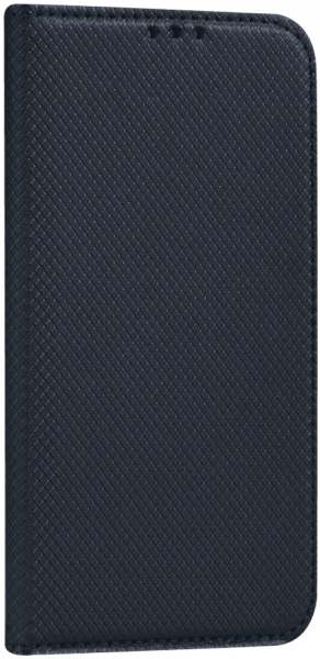 Samsung Galaxy Note 10 Plus oldalra nyíló flipes bőrtok rombusz mintás fekete