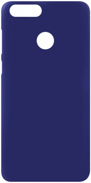 Huawei Honor 7X kemény hátlap gumírozott sötétkék