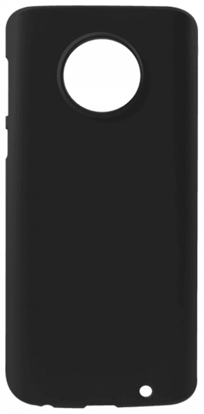 Motorola Moto G6 Plus kemény hátlap gumírozott fekete