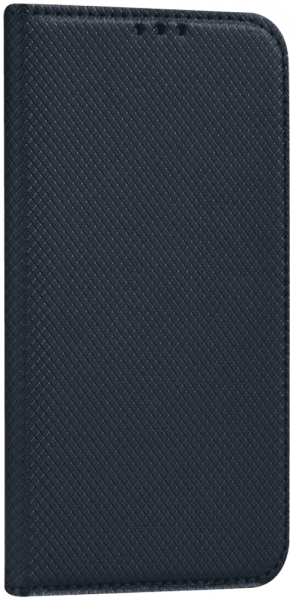 Samsung Galaxy Note 10 oldalra nyíló flipes bőrtok rombusz mintás fekete