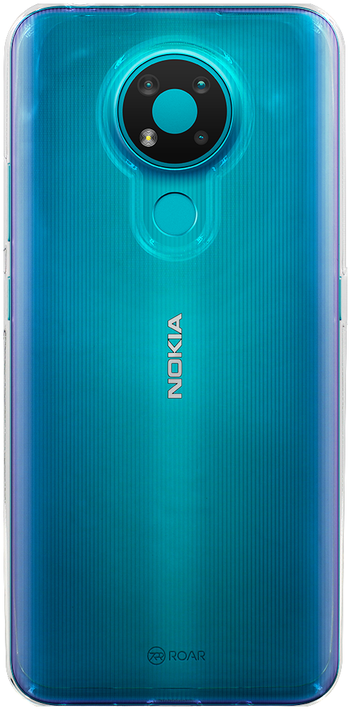 Nokia 3.4 szilikon tok gyári ROAR átlátszó