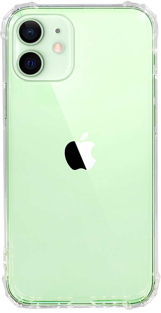 Apple iPhone 12 Mini szilikon tok közepesen ütésálló légpárnás sarok  átlátszó