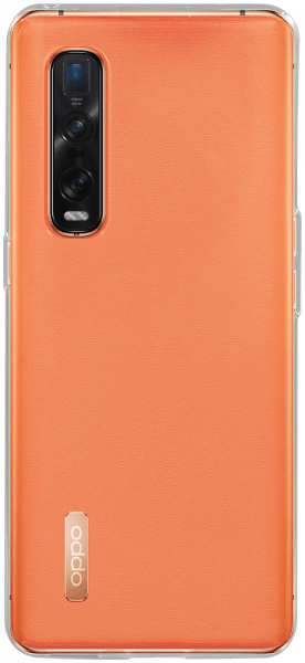 Oppo Find X2 Pro szilikon tok átlátszó