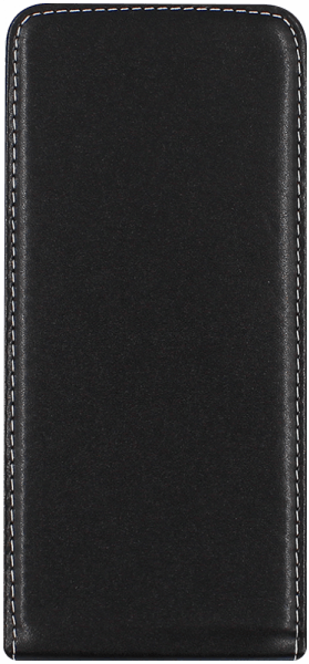 Motorola Moto G 5G Plus lenyíló flipes bőrtok fekete