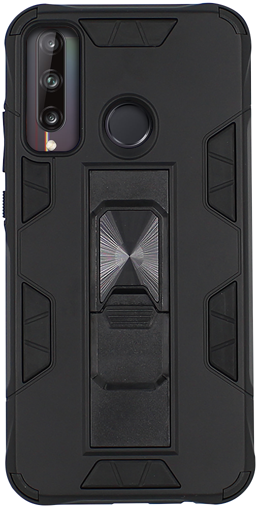 Huawei P40 Lite E ütésálló DEFENDER tok fekete