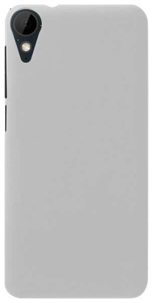 HTC Desire 825 kemény hátlap gumírozott fehér