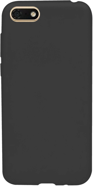 Huawei Y5 2018 szilikon tok matt fekete