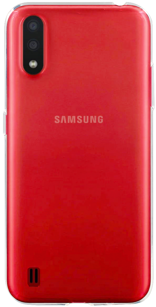 Samsung Galaxy A01 ( SM-A015F) szilikon tok átlátszó