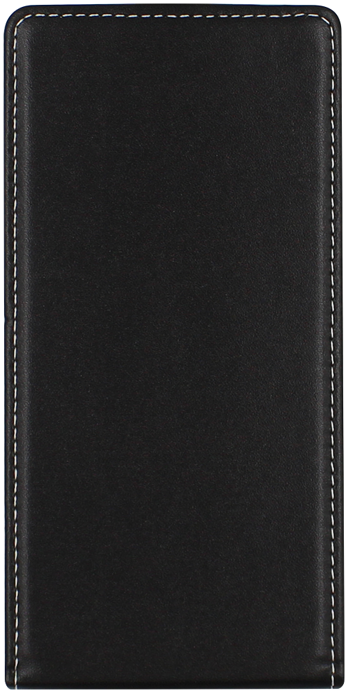 Xiaomi Redmi 9A lenyíló flipes bőrtok fekete