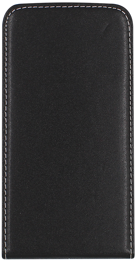 Samsung Galaxy J7 2017 (J730) lenyíló flipes bőrtok fekete