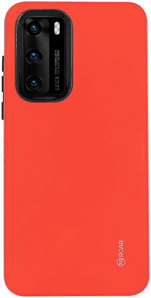 Huawei P40 ütésálló tok gyári ROAR RICO ARMOR piros