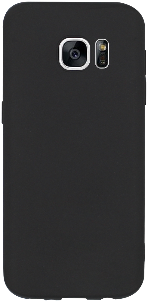 Samsung Galaxy S7 (G930) szilikon tok matt fekete
