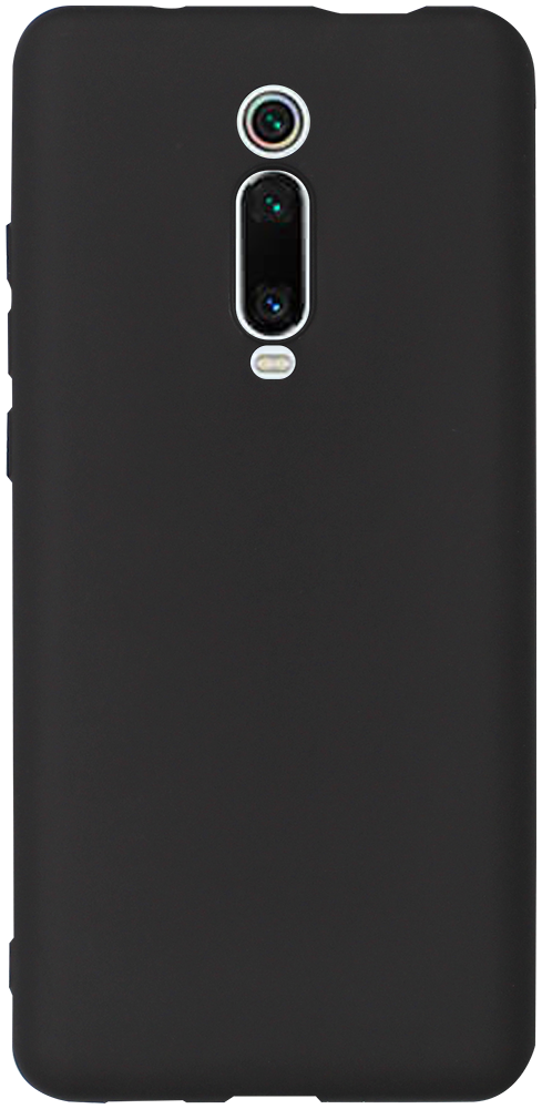Xiaomi Mi 9T Pro szilikon tok matt fekete