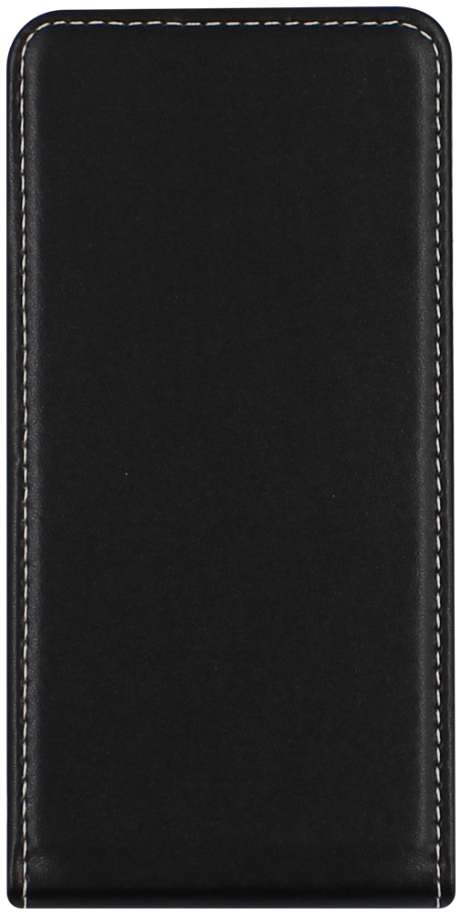 Nokia 4 2019 (4.2) lenyíló flipes bőrtok fekete