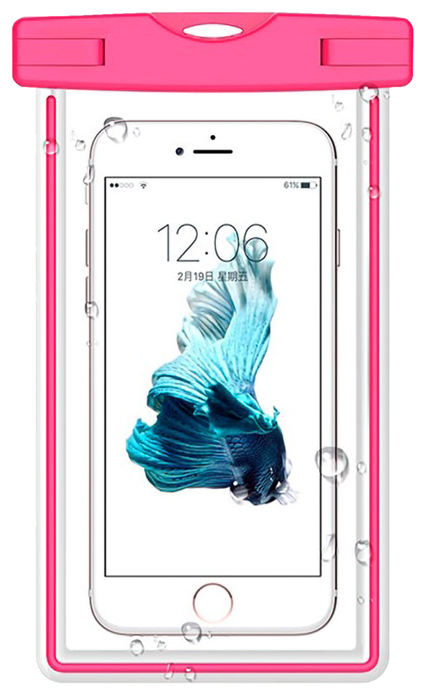 Xiaomi Redmi Note 4X vízálló tok Devia Ranger univerzális rózsaszín