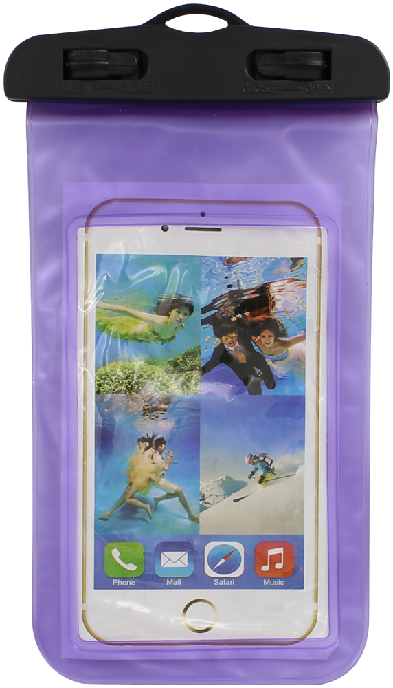 HTC U Play vízálló tok univerzális lila