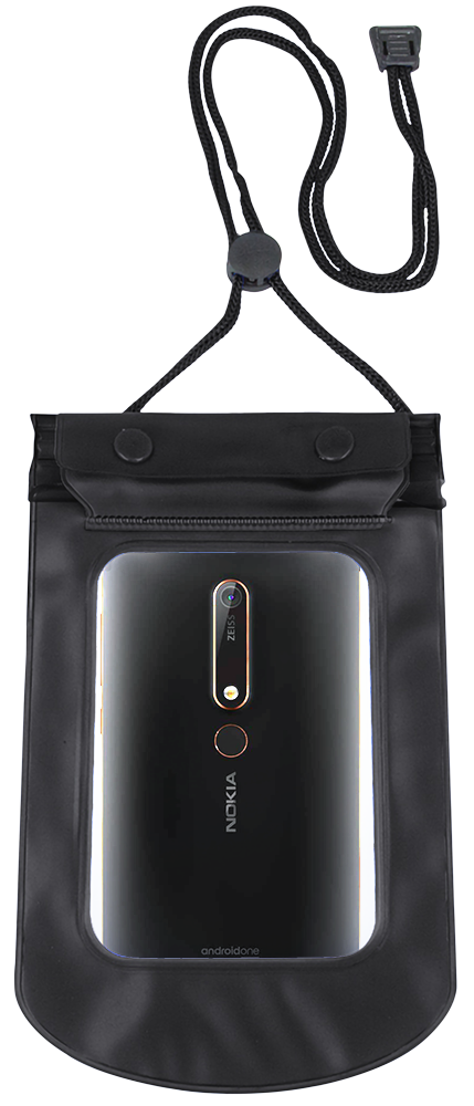 LG Q7 vízálló tok univerzális fekete