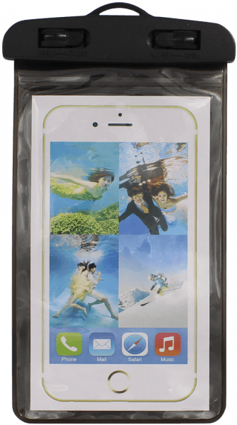 Huawei Y5P vízálló tok univerzális fekete