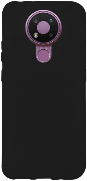 Nokia 3.4 szilikon tok matt fekete