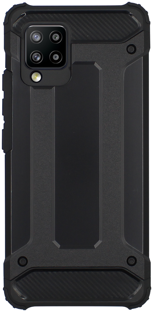 Samsung Galaxy A42 5G (SM-A426B) ütésálló tok légpárnás sarkas, hibrid Forcell Armor fekete
