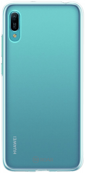 Huawei Y6 Pro 2019 szilikon tok gyári ROAR átlátszó