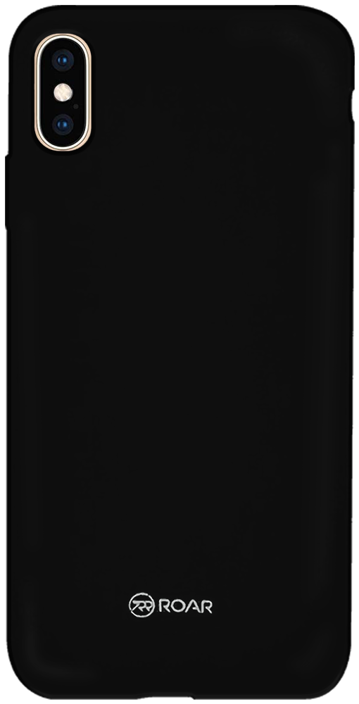 Apple iPhone X szilikon tok gyári ROAR fekete