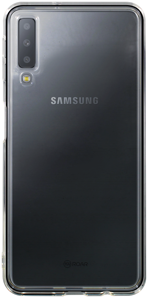 Samsung Galaxy A7 2018 (SM-A750F) szilikon tok gyári ROAR átlátszó