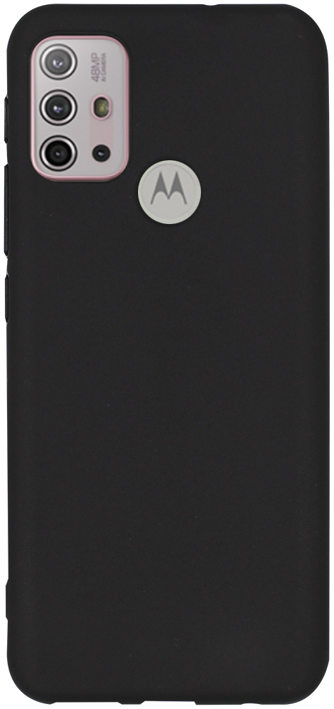 Motorola Moto G30 szilikon tok matt fekete