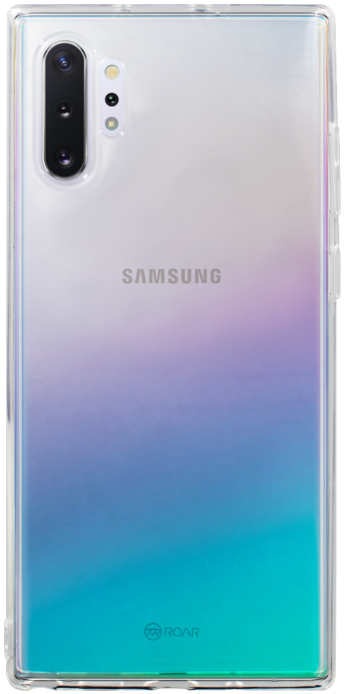 Samsung Galaxy Note 10 Plus szilikon tok gyári ROAR átlátszó