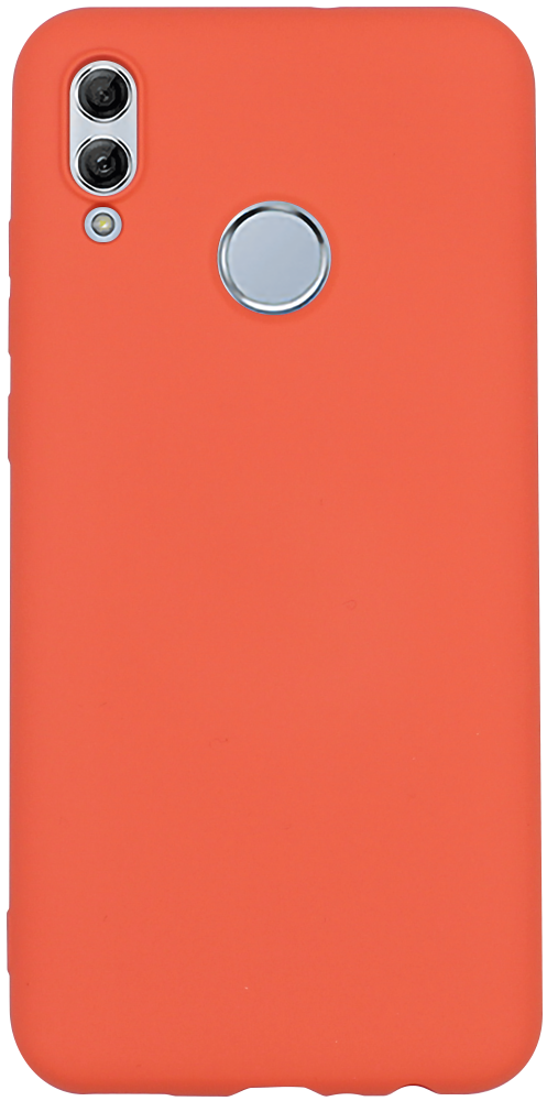 Huawei Honor 10 Lite szilikon tok matt barackszínű